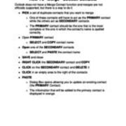 2013-05-30 How To Merge Outlook Contacts