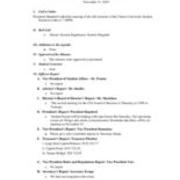 2019-11-11 Student Senate Minutes
