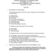 2010-11-18 Council of Trustees Minutes