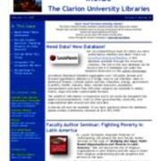 2009-02-10 Inside the Clarion University Libraries Newsletter (Vol. 4, No. 20)