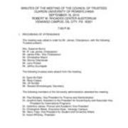 2010-9-16 Council of Trustees Minutes