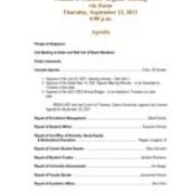 2021-09-23 Council of Trustees Agenda