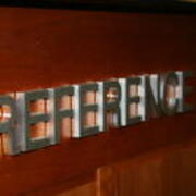 2008-09-03 Level 1 Reference Desk Sign JPG