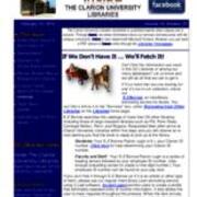 2015-02-10 Inside the Clarion University Libraries Newsletter (Vol. 10, No. 19)