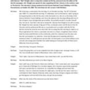 2009-02-23 Clarence Pelaghi Interview Transcript