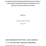 Does Viewing an Educational Documentary About HPV Disease and Vaccination on a College Campus in Rural Northwest PA Improve the Knowledge Level of HPV Disease and Vaccine Among Attendees of the Program?