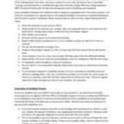 Fire Evacuation Procedures