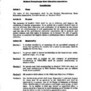 2007-09-14 Clarion Student Pennsylvania State Education Association Constitution and By-Laws