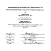 Transitioning into Advanced Practice