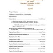 2021-11-18 Council of Trustees Agenda