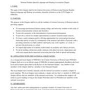 ca. 2020 National Student Speech-Language and Hearing Association Constitution and By-Laws Version 3