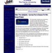 2012-11-06 Inside the Clarion University Libraries Newsletter (Vol. 8, No. 11)