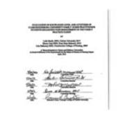 Evaluation of Knowledge Level and Attitudes of Clarion/Edinboro University Family Nurse Practitioner Students Regarding Pain Management in the Family Practice Client
