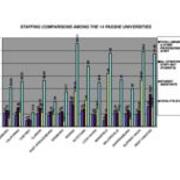 2009 Staffing Comparisons Among the 14 PASSHE Universities