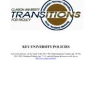 Key University Curriculum Policies, ca. 2015