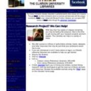 2014-04-01 Inside the Clarion University Libraries Newsletter (Vol. 9, No. 24)