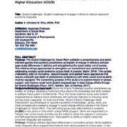 Grand Challenges
