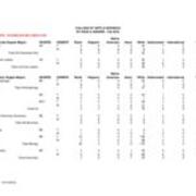 Fall 2010 Majors, by Race and Gender-Primary Majors Only