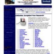 2014-10-07 Inside the Clarion University Libraries Newsletter (Vol. 10, No. 7)