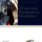 University Handbook on Disabilities, Fall 2010