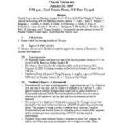 2007-2009 Faculty Senate Minutes
