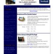2015-04-28 Inside the Clarion University Libraries Newsletter (Vol. 10, No. 29)