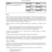 1995-03-20 Policy on Use of Copyrighted Material