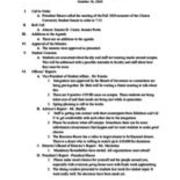 2020-10-19 Student Senate Minutes