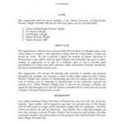 ca. 2020 Women's Rugby Constitution and By-Laws Version 1