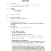 2019-02-25 Student Senate Minutes