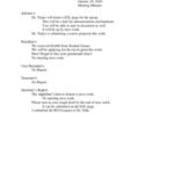 2020-01-29 Clarion University Model United Nations Meeting Minutes