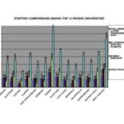 2004-2005 Staffing Comparisons Among the 14 PASSHE Universities