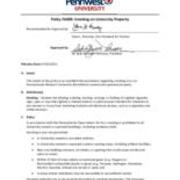 2022-07-01 Smoking on University Property Policy FA009