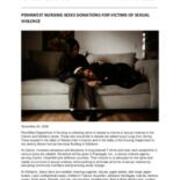 2024-11-20 PennWest Nursing Seeks Donations for Victims of Sexual Violence
