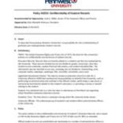2022-07-01 Confidentiality of Student Records Policy