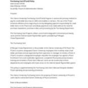 Purchasing Card Policy 2004-9-9