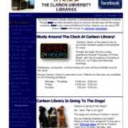 2014-12-02 Inside the Clarion University Libraries Newsletter (Vol. 10, No. 15)