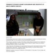 2025-04-09 PennWest Students Exhibit Scholarship and Creativity at Multi-Campus Displays