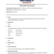 2022-07-01 Class Standing Policy