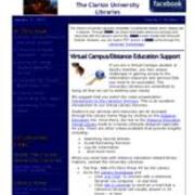 2012-01-31 Inside the Clarion University Libraries Newsletter (Vol. 7, No. 17)