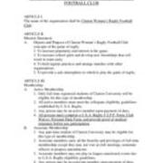 ca. 2020 Women's Rugby Constitution and By-Laws Version 4