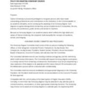 GRANTING HONORARY DEGREES Policy 1996-8-1