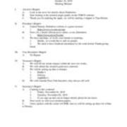 2019-10-29 Clarion University Model United Nations Meeting Minutes