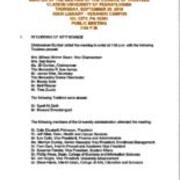 2018-09-20 Council of Trustees Meeting Minutes