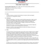 2022-07-01 Transfer Credit Policy
