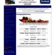 2015-11-23 Inside the Clarion University Libraries Newsletter (Vol. 11, No. 14)