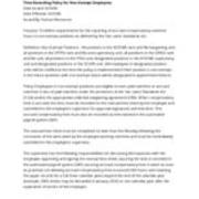 Time Recording Policy for Non-Exempt Employees Policy 2006-4-20
