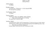 2020-01-22 Clarion University Model United Nations Meeting Minutes