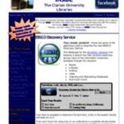 2013-09-10 Inside the Clarion University Libraries Newsletter (Vol. 9, No. 3)