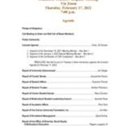 2022-02-17 Council of Trustees Agenda